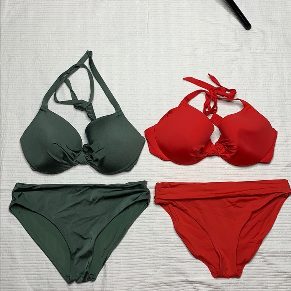BOGO H&M bikinis (38D/size8)